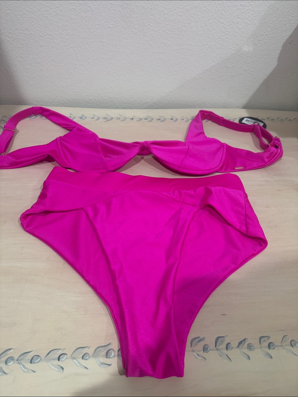MBM Magenta Two Piece Bikini Set